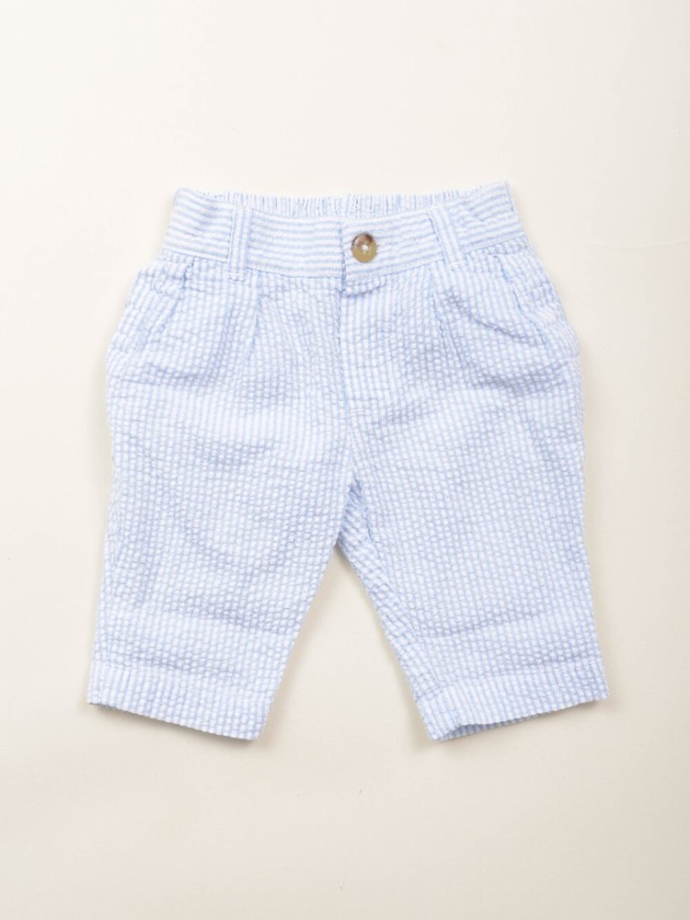 Ralph Lauren Baby Boy Seersucker Striped Cotton Pants 3 Months